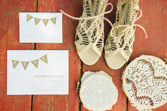 Vintage Peach Backyard Wedding at The Old Homestead in Crockett CA
