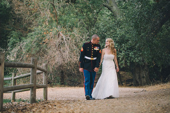 Rustic Elegance & Military Blue Wedding at Temecula Creek Inn