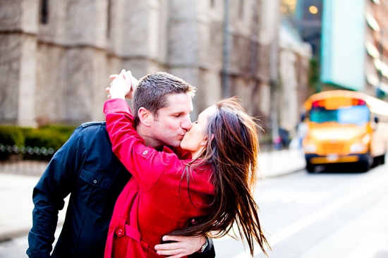Romantic Urban Engagement Session in Chicago: Libby and Kent