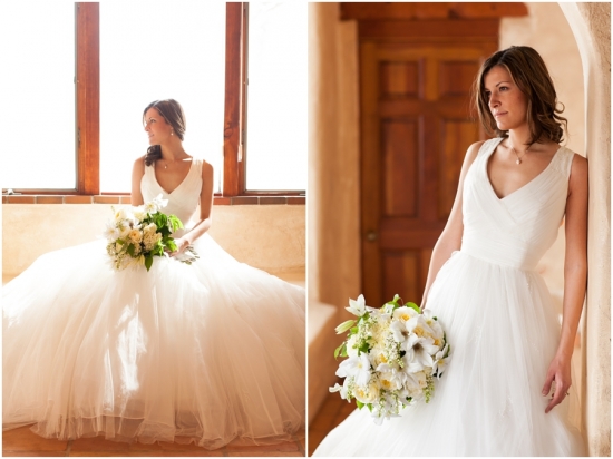 Grand Junction Wedding: White Bouquet by Cat Mayer Studio