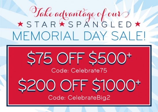 Memorial Day Sale: Save Big on Wedding Invitations!
