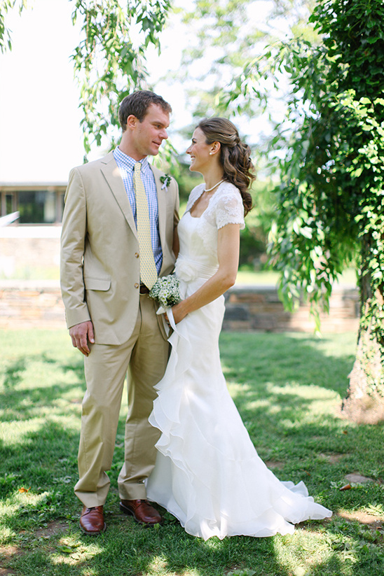 DIY School Wedding: Colorful Fabric & Unique Decor Ideas