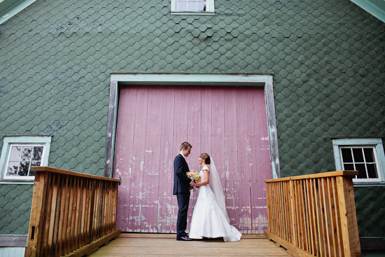 Maine Barn Wedding: Rustic Venue with Elegant Vintage Details