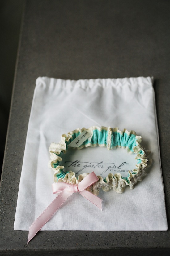 Elegant Pink Wedding Garter by The Garter Girl