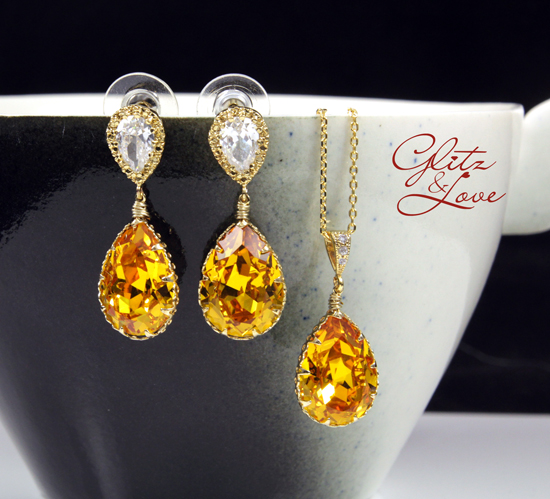 Gold Bridesmaid Jewelry Sets: Shop Elegant Designs