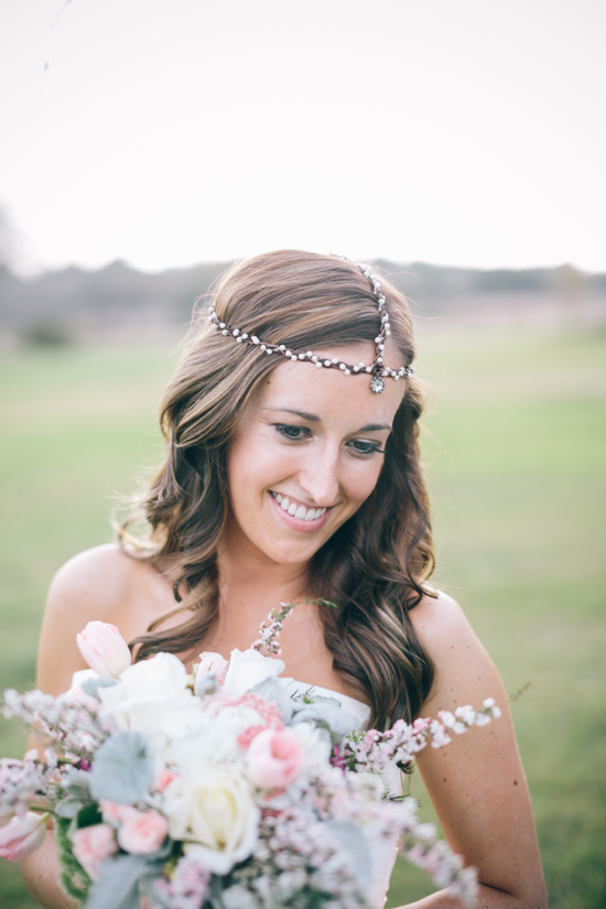 Gorgeous Bride Jade at Pecan Springs Ranch Wedding