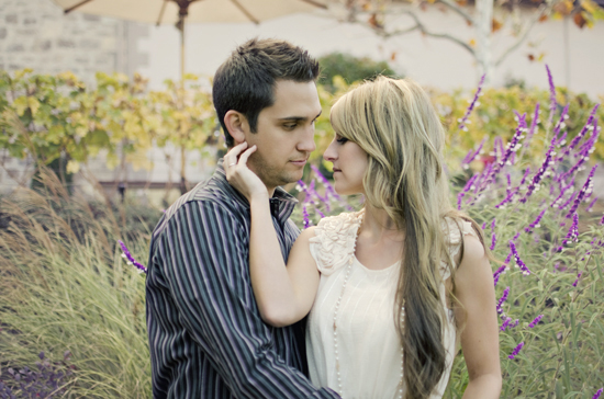 Romantic Napa Valley Engagement Photoshoot at Beringer Winery