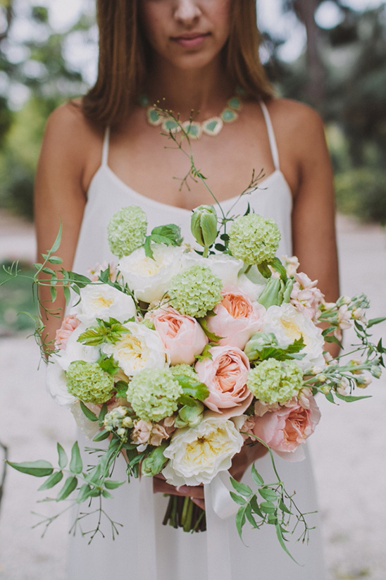 Peach, Mint & Cream Vintage Garden Wedding Inspiration Shoot