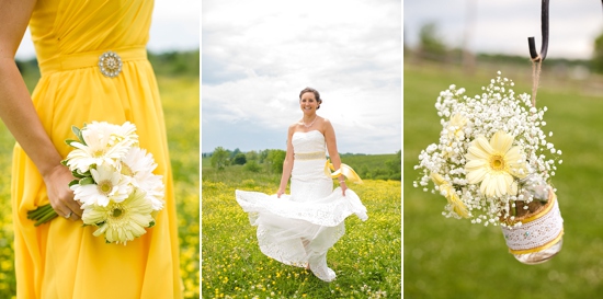 Yellow Springtime Farm Wedding at Twin Cedar Farm in Tennessee