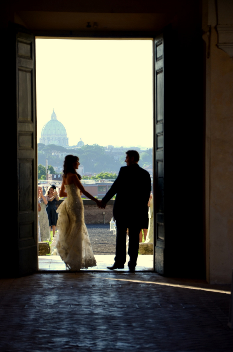 Romantic Aventine Hill Wedding: History, Views, and Enchantment