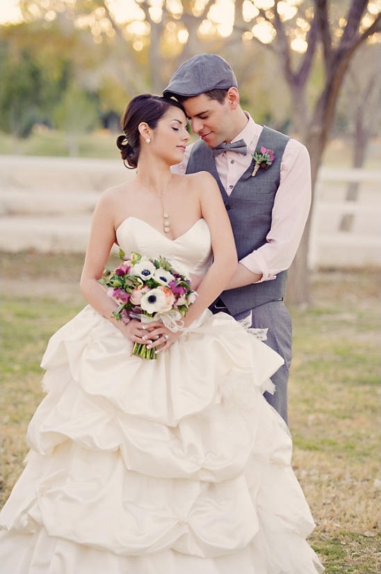 Enchanted Garden Wedding: Romantic Vegas Styled Shoot with Vintage Charm