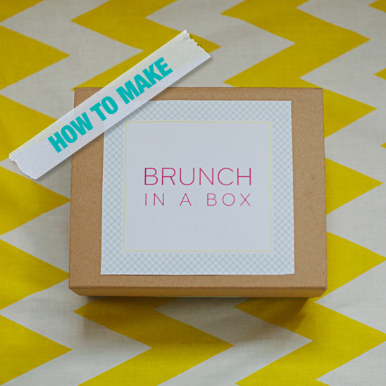 Brunch in a Box: A Wedding Favor for Easy Travel & Recovery