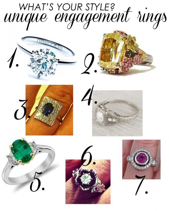 7 Blingtastic Engagement Ring Styles: Which One Suits You?
