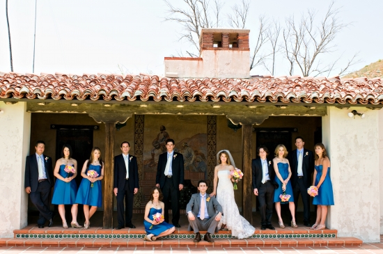 Malibu Wedding at Adamson House with DIY Details and Floral Accents