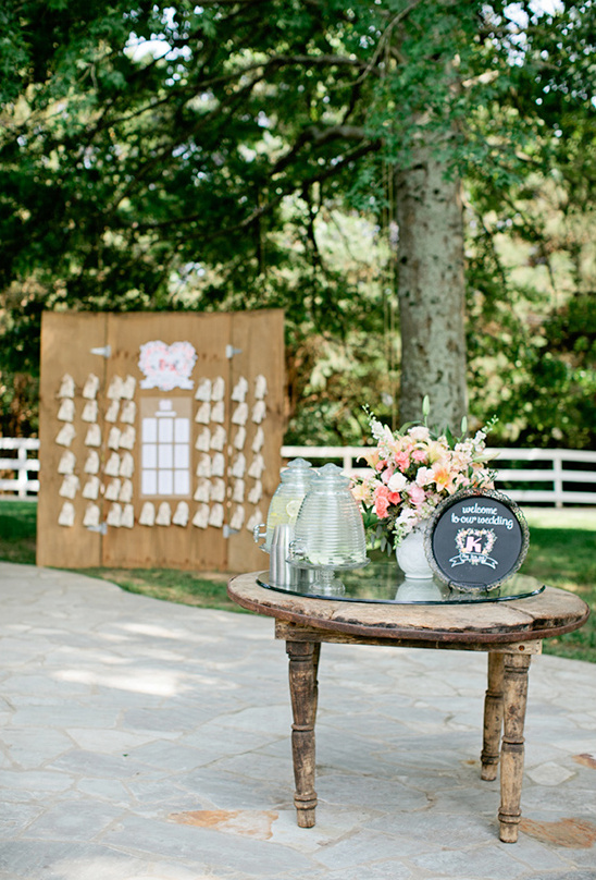 Rustic Chic Wedding: Blushing Hearts Favor Bags & DIY Invite Suite
