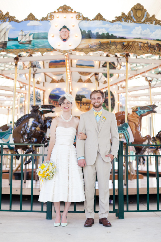 Whimsical Yellow & Mint Wedding at Fess Parker's Resort