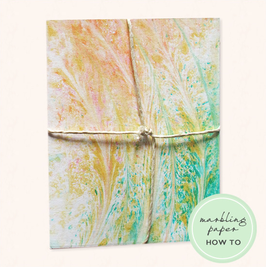 DIY Paper Marbling Tutorial: Create Stunning Invitations at Home