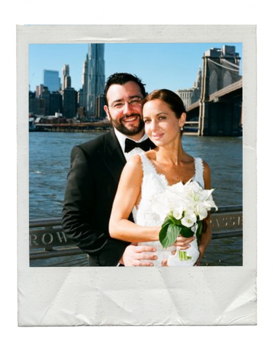 Classic New York Wedding Invitations: Brooklyn Bridge Chic