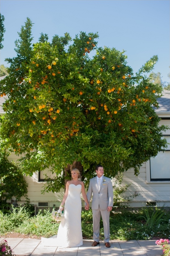 Intimate Gray and Yellow Sonoma Wine Country Wedding