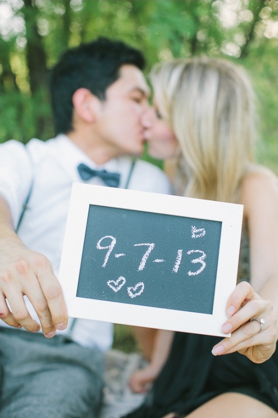 Romantic Desert Picnic Engagement Photos