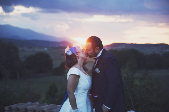 Vintage '50s Wedding in Aquila, Italy: A Joyful Celebration