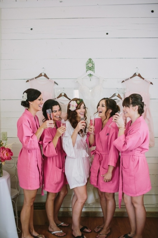 Rustic Glam Arizona Wedding: Pink Peonies & Gold Mason Jars
