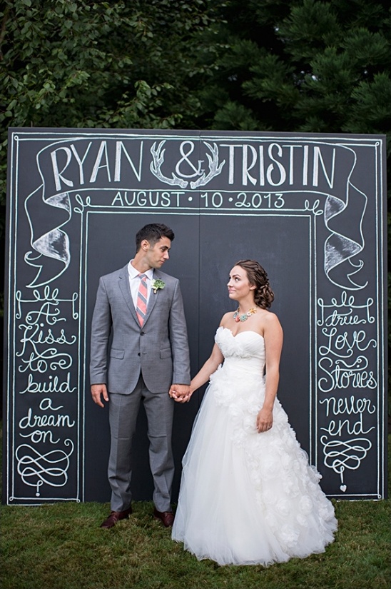 Chalkboard DIY Wedding: Budget Breakdown & Rustic Charm Details