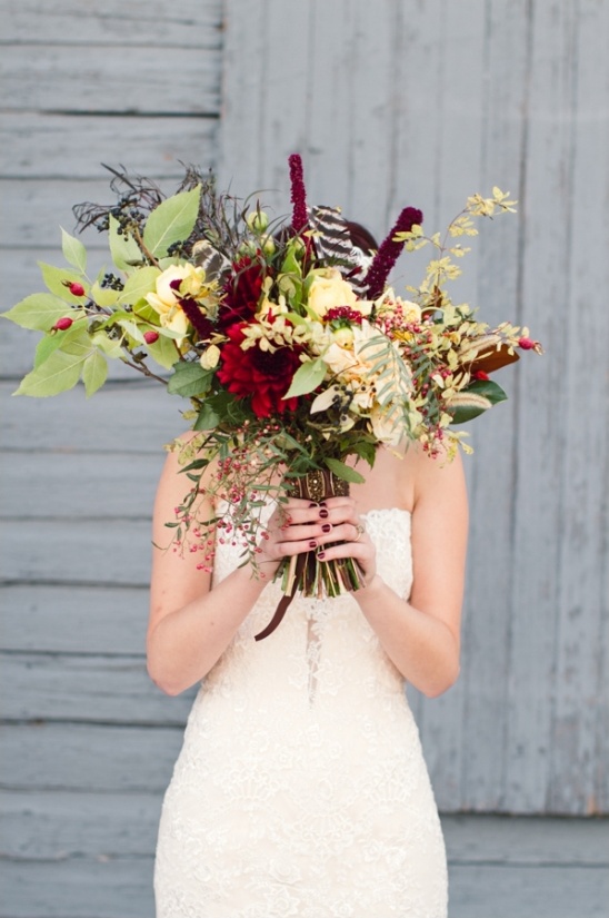 Burgundy & Bronze Fall Wedding Inspiration in Western Colorado