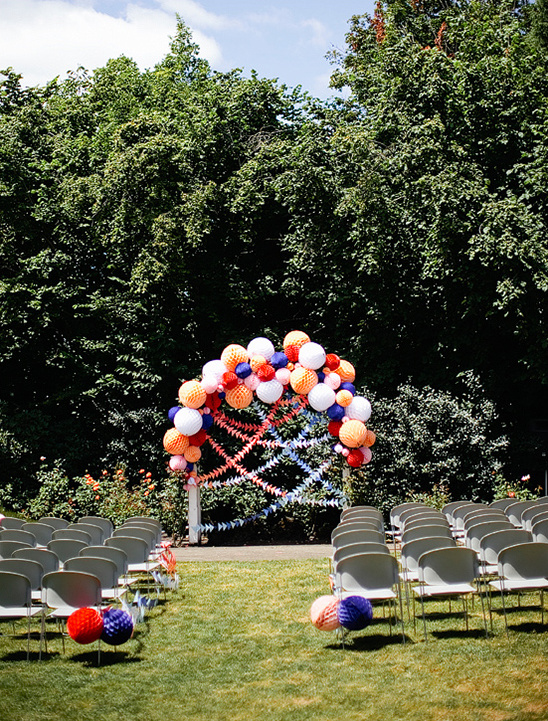 DIY Backyard Wedding: Fourth of July Celebration in Portland