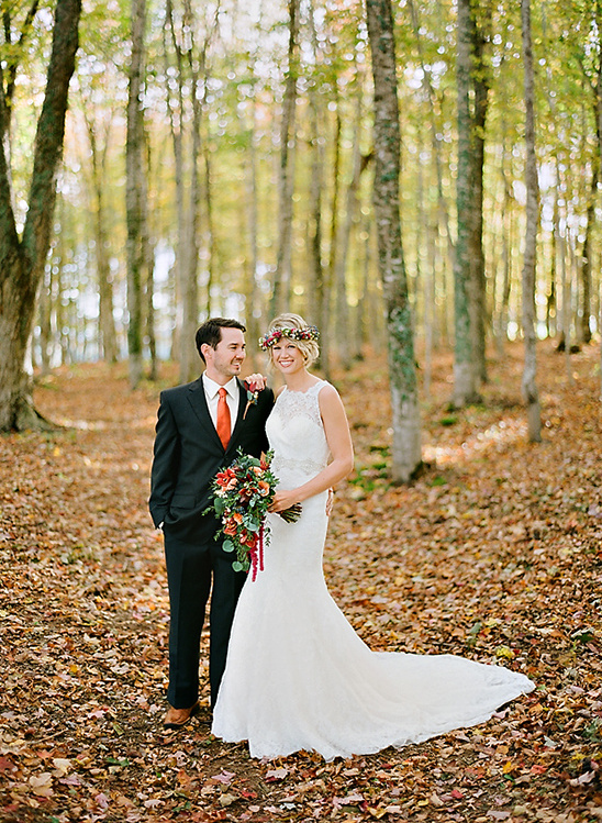 Fall Wedding Inspiration: Bronze & Copper Hues