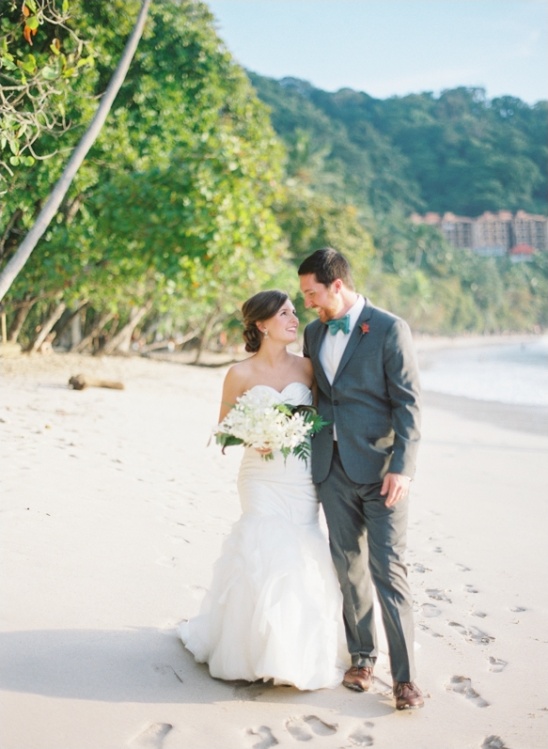 Costa Rica Beach Wedding: Intimate Bliss with Coastal Views