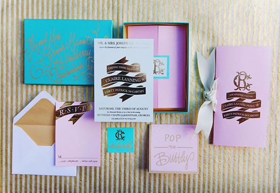 Gold Glam Wedding Inspiration: Modern, Classy Southern Style