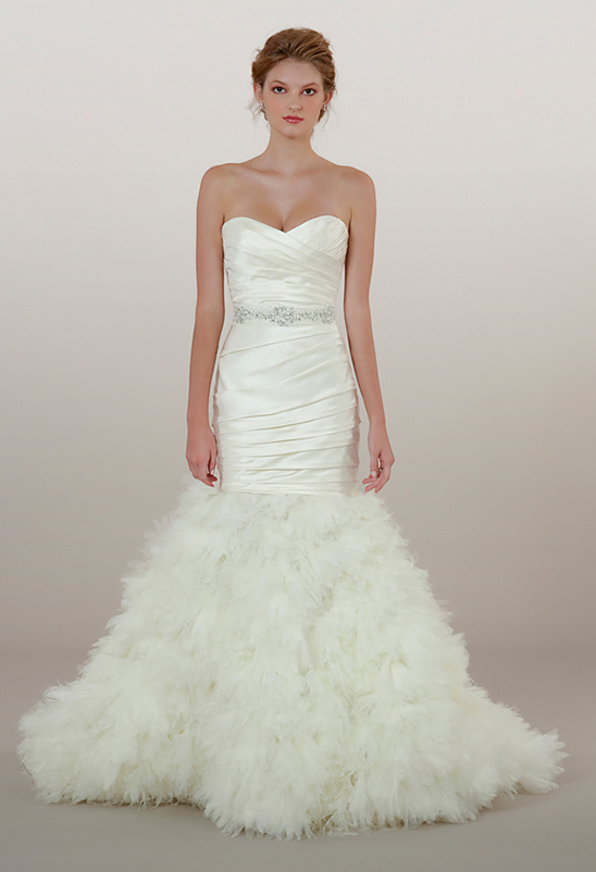 Liancarlo Fall 2014 Bridal: Soft Lace, Fluid Silhouettes