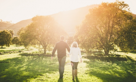 Romantic San Juan Capistrano Engagement Photos at Dana Point