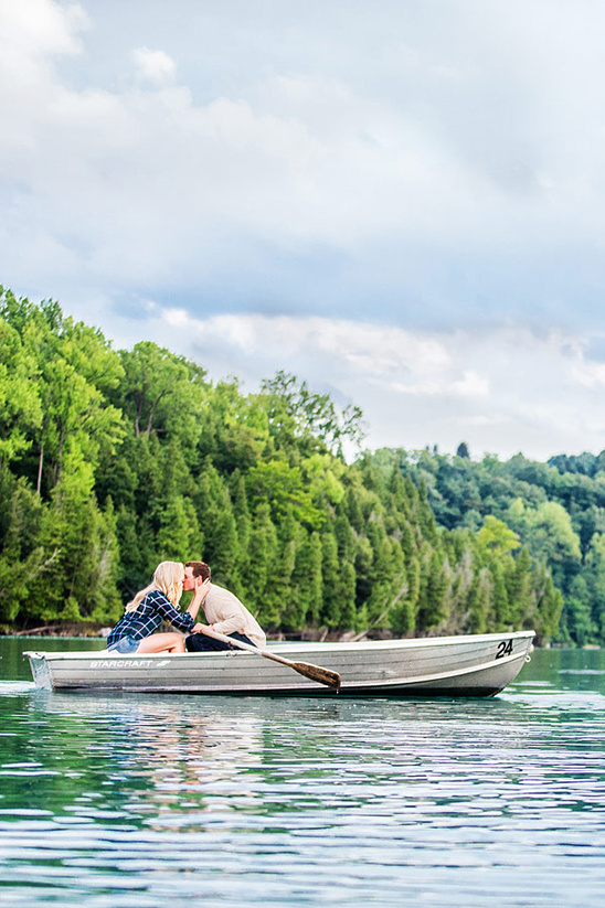 Romantic Engagement Shoot: Syracuse NY Love Story & Picnic