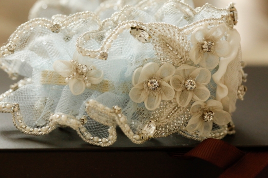 Elegant Beaded Bridal Garters: New January Collection