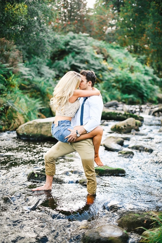 Yorkshire Engagement: Heartfelt Shoot with Parisian Flair