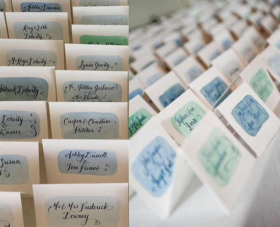 Cape Cod Spring Wedding: Blue & Emerald Green Elegance