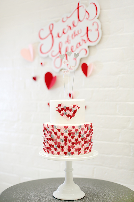 Secrets of the Heart Wedding Cake: Unveiling Couple's Story