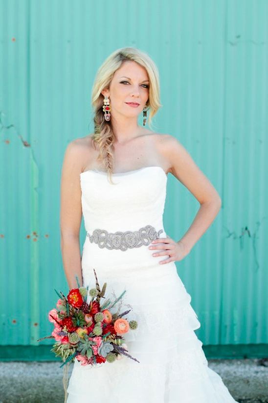 Turquoise Warehouse Desert Wedding Inspiration