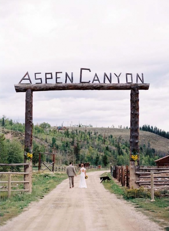 Wild West Wedding: Colorado Rockies Celebration at Aspen Canyon Ranch