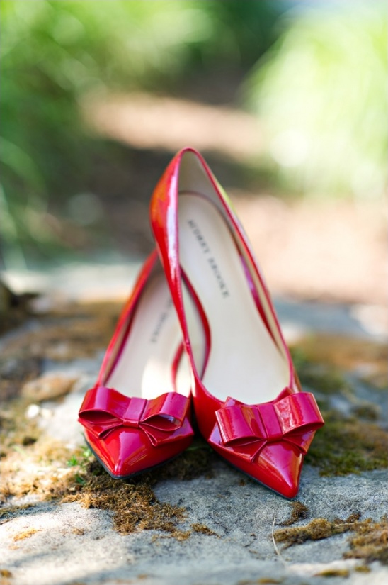 Whimsical Wizard of Oz Wedding Inspiration in Emerald and Ruby Red