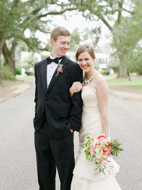 Lauren's Two Wedding Dresses: Anniversary Shoot at Spring Hill College