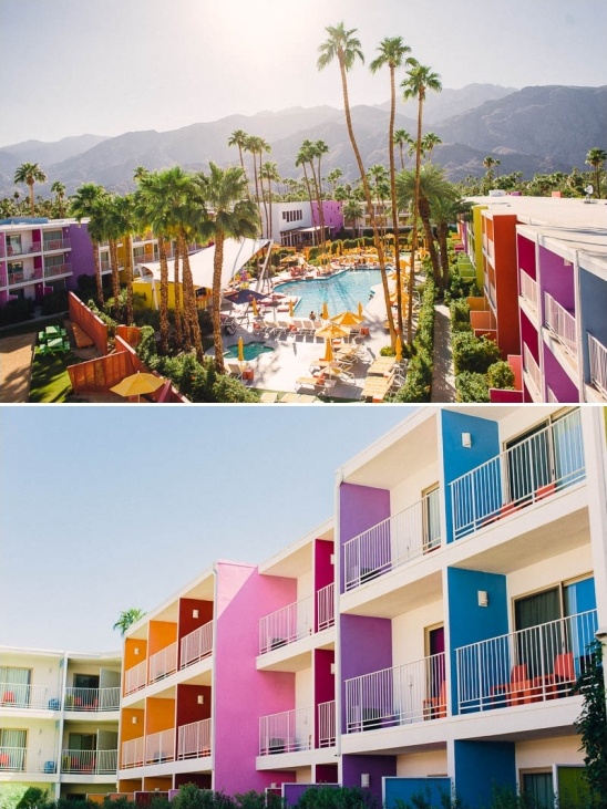 Palm Springs Wedding Inspiration: Geometric Party at Saguaro