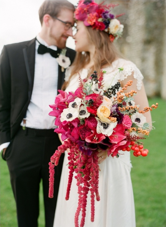 Radiant Orchid Wedding Inspiration: Embrace Vibrant Color for 2014