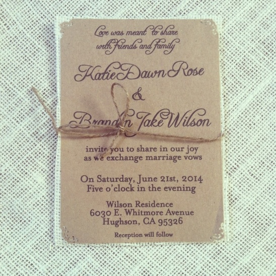 Rustic Wedding Inspiration: Invitations, Programs, and Decor