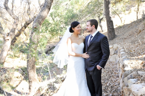 Lavender & Yellow Vintage Wedding in Topanga Canyon Estate