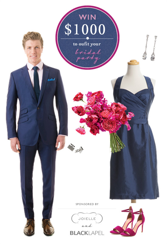 Win $1000 Bridal Party Outfits with Joielle and Black Lapel!