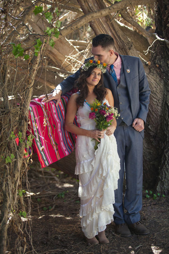 Bohemian DIY Wedding in Big Sur: A Fiesta De Amor Under $10k