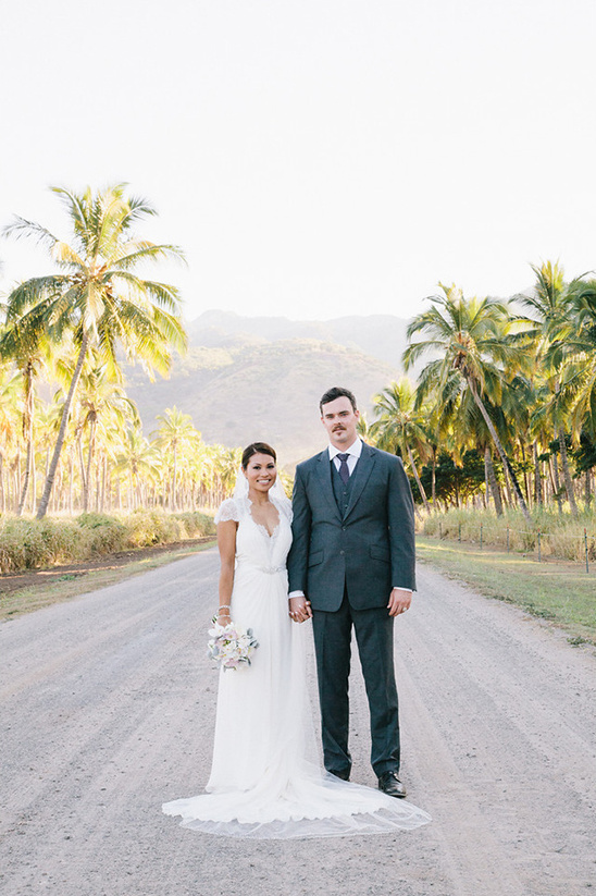 Elegant Pink Hawaiian Wedding at Dillingham Ranch, Oahu